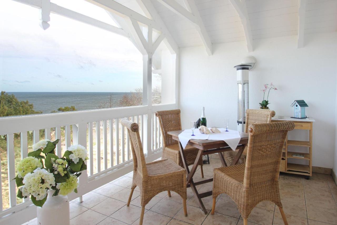 Aparthotel Ostsee Fewo 36 Balkon, Meerblick, Strand Binz Exterior photo