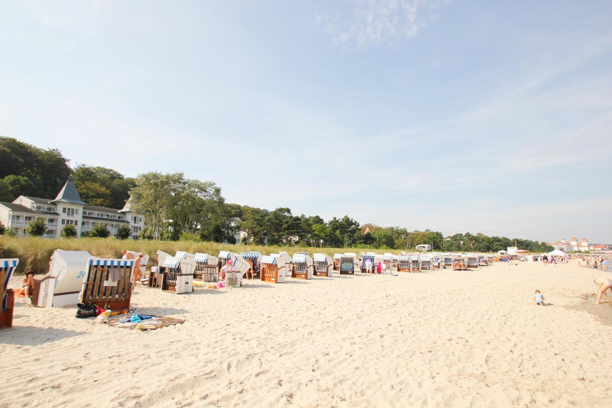 Aparthotel Ostsee Fewo 36 Balkon, Meerblick, Strand Binz Exterior photo